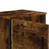 vidaXL Nachtkastjes 2 st 40x30x40 cm bewerkt hout gerookt eikenkleurig
