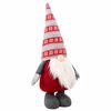 vidaXL Kerstkabouter met uitschuifbare poten Rood 130 cm Polyester