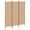 vidaXL Kamerverdeler Beige 150 x 180 cm Stof