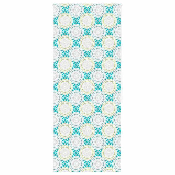 vidaXL Doucherolgordijn 90x240 cm stofbreedte 86 cm