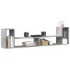 vidaXL Tv-meubelen 2 st 100x30x50 cm bewerkt hout betongrijs