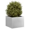 vidaXL Plantenbak 40x40x30 cm gegalvaniseerd staal