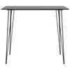 vidaXL Bartafel 120x60x105 cm zwart