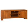vidaXL Tv-meubel 110x30x40 cm massief teakhout