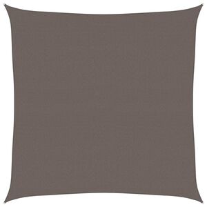 vidaXL Zonnezeil 160 g/m&sup2; 7x7 m HDPE antracietkleurig