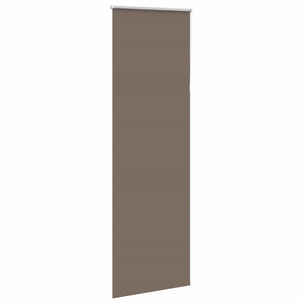 vidaXL Rolgordijn verduisterend koffie 85x210 cm stofbreedte 80,7 cm