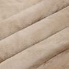 vidaXL Gooi Deken Beige 240 x 270 cm Fleece
