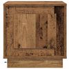 vidaXL Nachtkastje 2 pcs Oudhout 44 x 34,5 x 45 cm Bewerkt hout