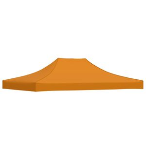 vidaXL Partytentdak 270 g/m&sup2; 4x3 m oranje