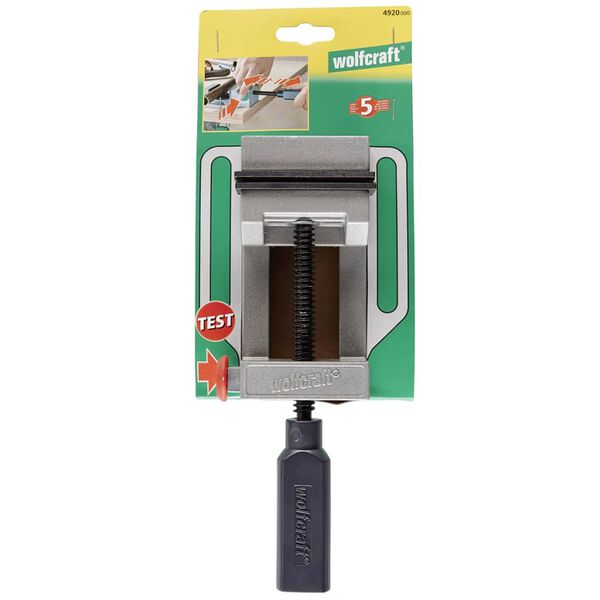 wolfcraft Parallelbankschroef 70 mm aluminium 4920000