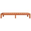 vidaXL Bedframe zonder matras massief grenenhout wasbruin 90x200 cm