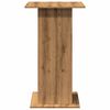 vidaXL Bartafel met opbergruimte 60x60x102 cm hout artisanaal eiken