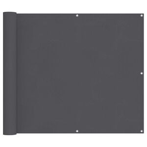 vidaXL Balkon Scherm PU gecoat oxford alu