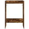 vidaXL Wasmachinekast Gerookt eiken 67,5 x 48 x 97 cm Bewerkt hout