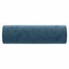 vidaXL Sierkussens 2 st 15x50 cm fluweel blauw