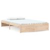 vidaXL Bedframe zonder matras massief hout 120x200 cm