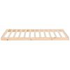 vidaXL Bedframe massief grenenhout 100x200 cm