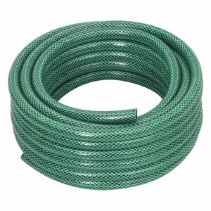 vidaXL Tuinslang 0,6'' 50 m PVC groen