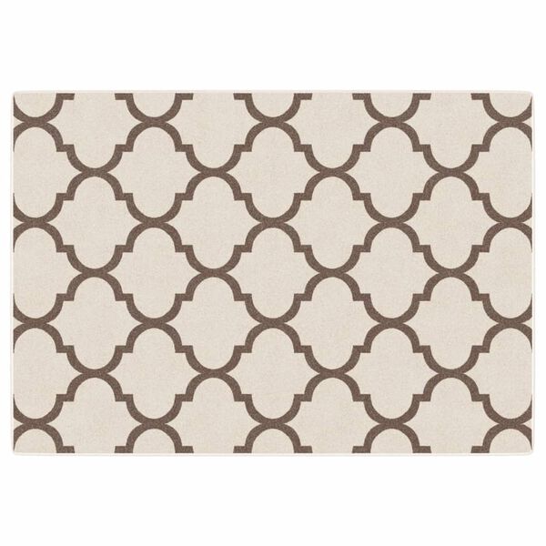 vidaXL Vloerkleed voor binnen buiten laagpolig 160x230 cm meerkleurig