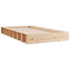 vidaXL Bedframe massief hout 100x200 cm