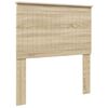 vidaXL Hoofdbord met hoofdeinde Sonoma Eiken 90 cm Bewerkt hout