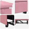 vidaXL Slaapbank Roze 194 x 67 x 82 cm Fluweel