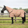 vidaXL Paardendeken Cappuccino 105 cm Polyester