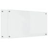vidaXL Keukenachterwand 2 st Transparant 90 x 50 cm gehard glas
