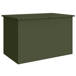 vidaXL Tuinkussenopbergdoos Gegalvaniseerd staal 80 x 50,5 x 50 cm
