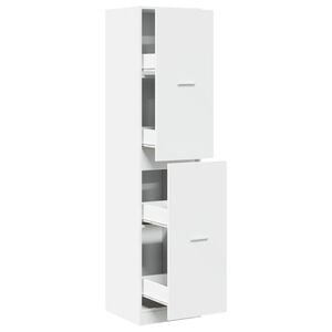 vidaXL Apothekerskast 40x41x174,5 cm bewerkt hout wit