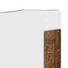 vidaXL Bedframe met hoofdeinde Oudhout 200 x 200 cm Massief grenenhout
