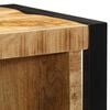 vidaXL Badkamermeubelset met plank 4 pcs Bruin Massief Mango Hout