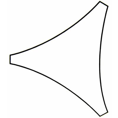 Schaduwdoek Driehoek 3,6x3,6x3,6 Cream