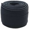 vidaXL Boottouw 0.5 mm 50 m Koninklijk Blauw Polyester