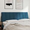 vidaXL Hoofdbordkussen "Hanko" 160 cm fluweel blauw