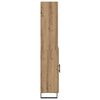 vidaXL Hoge kast Artisan Eiken 69,5 x 34 x 180 cm Bewerkt hout