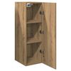 vidaXL Tv-meubelen 2 st 30,5x30x90 cm bewerkt hout artisanaal eiken