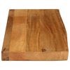 vidaXL Tafelblad met natuurlijke rand 70x20x2,5 cm massief mangohout