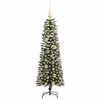 vidaXL Kunstkerstboom met 150 LED Groen 120 cm PVC en Plastic en Staal