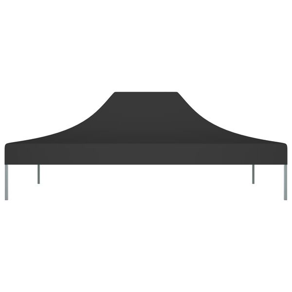 vidaXL Partytentdak 270 g/m&sup2; 4x3 m zwart