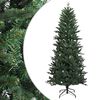 vidaXL Kunstmatige Inklapbare Kerstboom 180 cm PVC en PE Groen