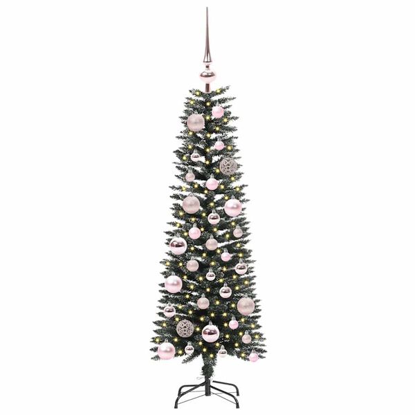 vidaXL Kunstkerstboom met 150 LED Groen 40.5 x 40.5 x 120 cm