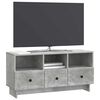 vidaXL TV-kast met lade Betongrijs 102 x 34,5 x 50 cm Bewerkt hout