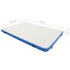 vidaXL Vlot opblaasbaar 300x300x15 cm blauw en wit