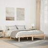 vidaXL Bedframe extra lang zonder matras massief grenenhout 140x220 cm