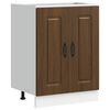 vidaXL Spoelbakonderkast Kalmar 60x46x81,5 cm hout bruin eikenkleurig