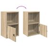 vidaXL Boekenkast 31x24x52 cm bewerkt hout sonoma eikenkleurig