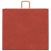 vidaXL Papieren zakken 250 st met hengsels 54x15x49 cm rood