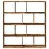 vidaXL Boekenkast 132x29x141,5 cm bewerkt hout oud houtkleurig