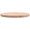 vidaXL Tafelblad rond &Oslash;60x4 cm massief beukenhout